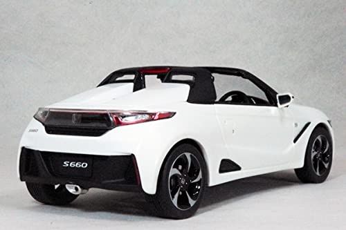 Amazon | 1/18 ミニカー S660 α/ホワイト ミニカー | ミニカー・ダイ